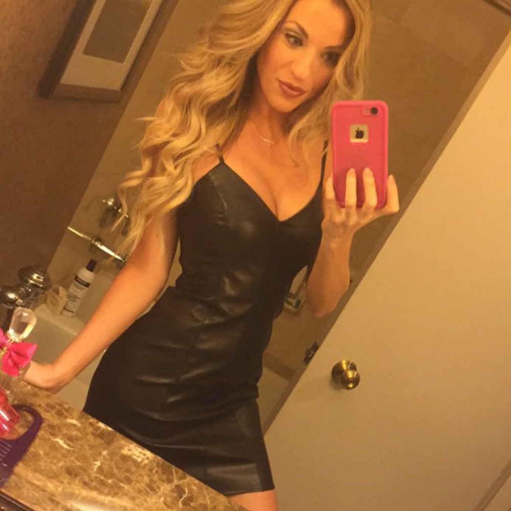 Black Leather Dress